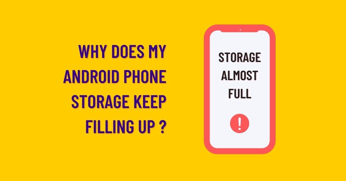 Pourquoi le stockage de mon téléphone Android continue-t-il à se remplir rapidement ?